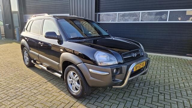 Zwart Occasion 2006 Hyundai Tucson Edition SUV | € 4.999 (Eerlijke prijs) - Afbeelding 1/4