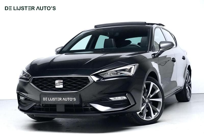 Zwart Gebruikt 2021 Seat Leon FR Sport Hatchback | € 23.945 (Eerlijke prijs) - Afbeelding 1/4
