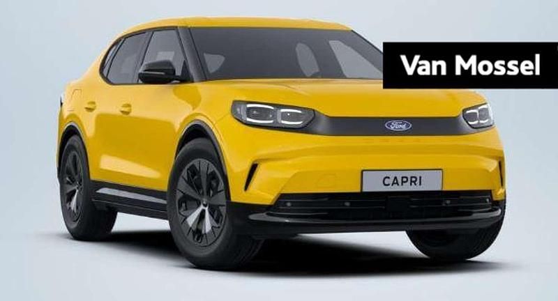 Geel Nieuw 2025 Ford Capri Standard Range SUV | € 39.350 (Eerlijke prijs) - Afbeelding 1/4