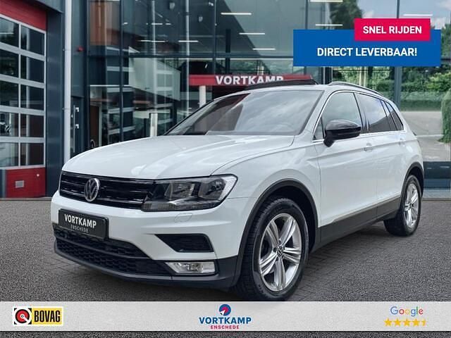 Wit Gebruikt 2016 VW Tiguan Highline SUV | € 20.950 (Eerlijke prijs) - Afbeelding 1/4
