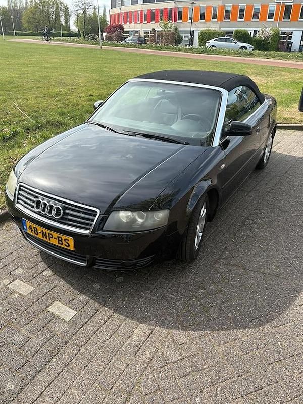 Occasion Audi A4 Cabriolet Proline 163 PK (119 kW) 2004 Zwart Cabriolet