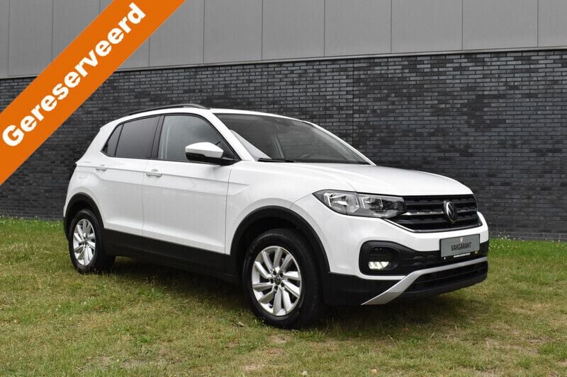 Wit Gebruikt 2022 VW T-Cross Life SUV | € 22.450 (Eerlijke prijs) - Afbeelding 1/4