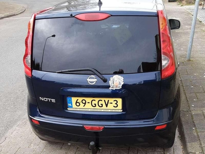 Blauw Occasion 2008 Nissan Note Acenta MPV | € 3.900 (Goede deal) - Afbeelding 1/2