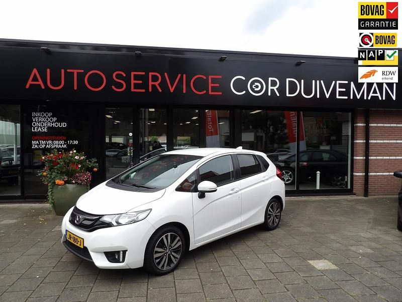 Wit Gebruikt 2016 Honda Jazz Elegance Hatchback | € 14.450 (Eerlijke prijs) - Afbeelding 1/4
