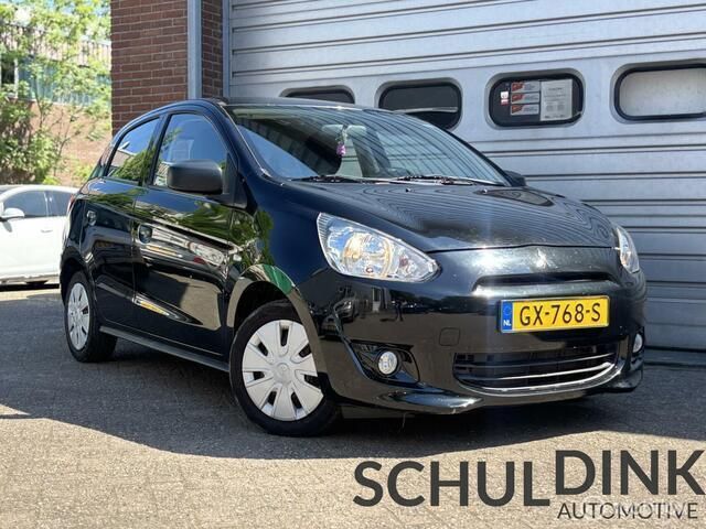 Zwart Gebruikt 2014 Mitsubishi Space Star Hatchback | € 3.450 (Eerlijke prijs) - Afbeelding 1/4