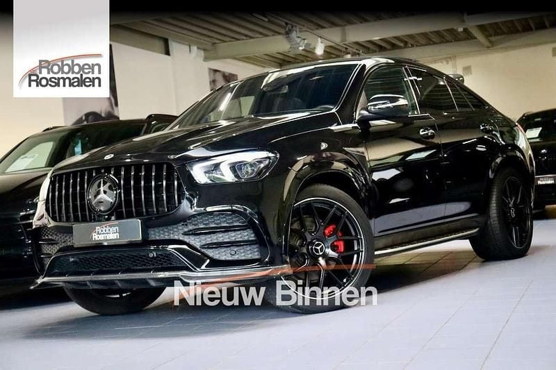 Zwart Gebruikt 2021 Mercedes GLE350 AMG Coupé | € 74.499 (Eerlijke prijs) - Afbeelding 1/4