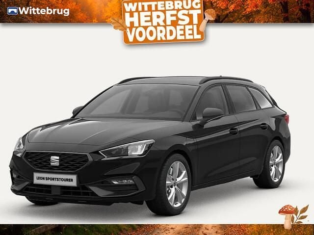 Zwart Nieuw 2025 Seat Leon Business Stationwagen | € 40.855 (Eerlijke prijs) - Afbeelding 1/3