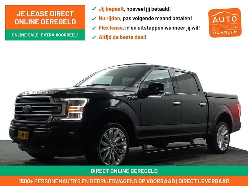 Zwart metallic Gebruikt 2019 Ford F-150 Limited Pickup | € 42.900 (Iets duurder) - Afbeelding 1/4
