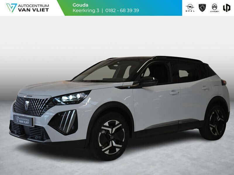 Wit Gebruikt 2023 Peugeot e-2008 GT SUV | € 27.299 (Eerlijke prijs) - Afbeelding 1/4