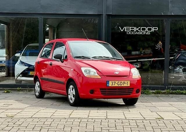 Rood Gebruikt 2008 Chevrolet Matiz Hatchback | € 1.450 (Eerlijke prijs) - Afbeelding 1/4
