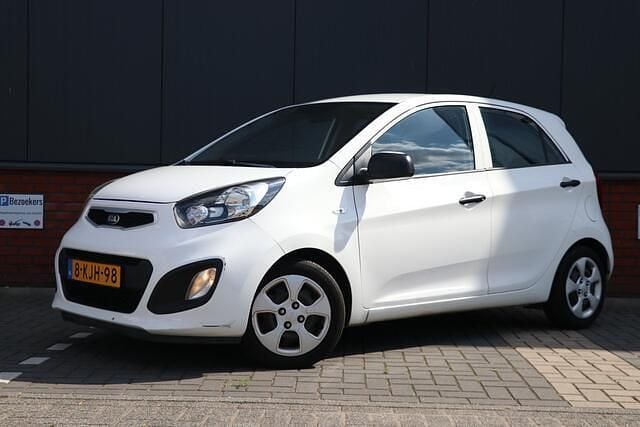 Wit Gebruikt 2013 Kia Picanto Hatchback | € 3.950 (Goede deal) - Afbeelding 1/4