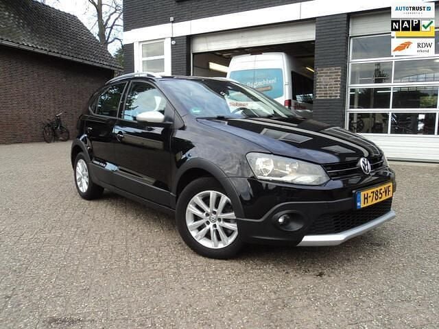 Zwart Gebruikt 2017 VW Polo Highline Hatchback | € 13.250 (Super prijs) - Afbeelding 1/4