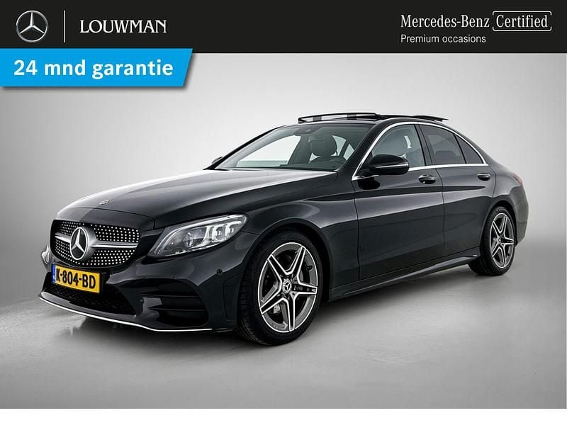 Zwart Occasion 2020 Mercedes C200 Business Sedan | € 30.950 (Duur) - Afbeelding 1/4