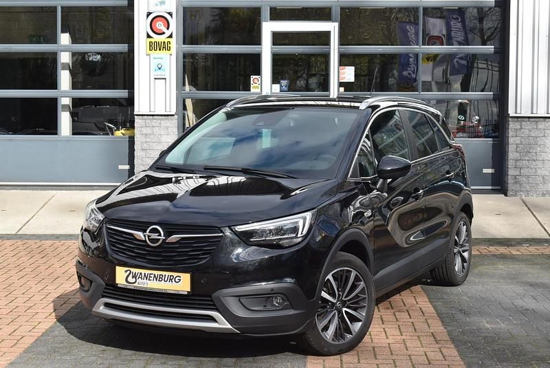 Zwart Gebruikt 2020 Opel Crossland X Innovation SUV | € 12.750 (Eerlijke prijs) - Afbeelding 1/4