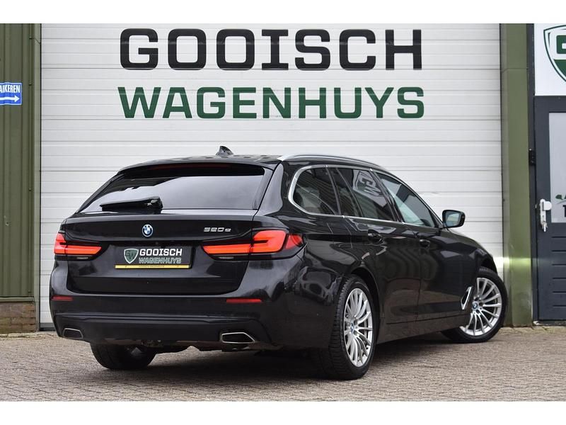 Occasion BMW 520 204 PK (150 kW) 2022 Zwart Stationwagen