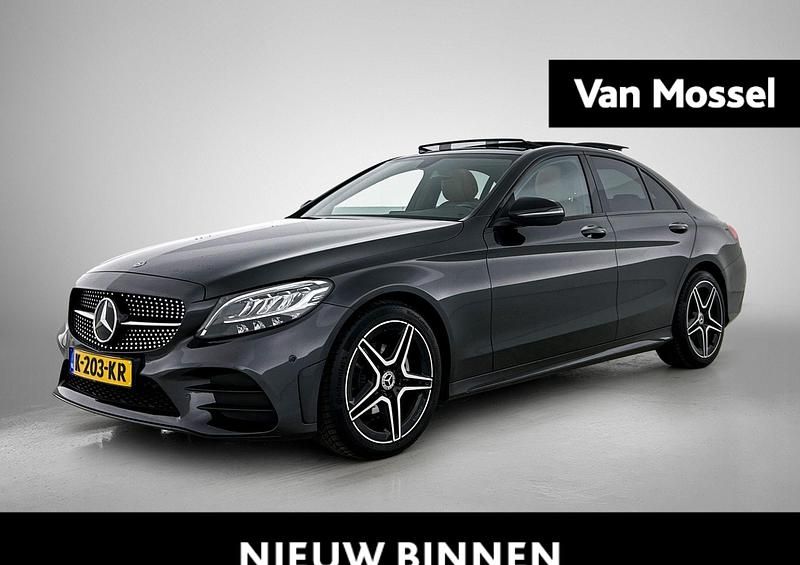 Grijs Occasion 2021 Mercedes C180 Business Sedan | € 29.900 (Super prijs) - Afbeelding 1/4
