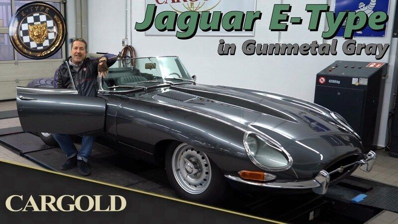 Occasion Jaguar E-Type 269 PK (197 kW) 1965 Grijs Cabriolet