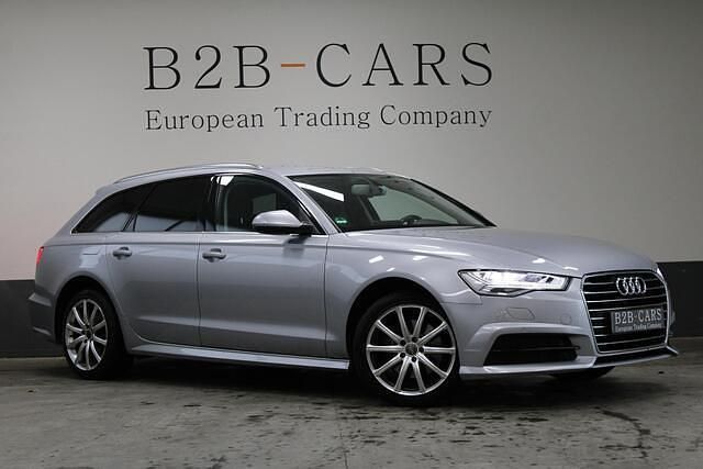 Grijs (metallic) Occasion 2018 Audi A6 Basis Stationwagen | € 17.900 (Eerlijke prijs) - Afbeelding 1/4