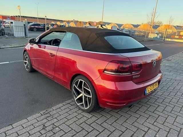 Occasion VW Golf Cabriolet 105 PK (77 kW) 2013 Rood Cabriolet