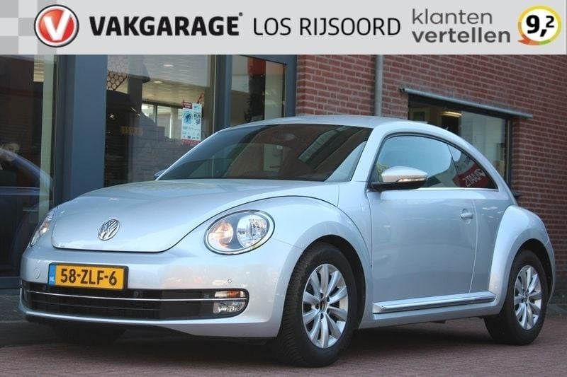 Grijs Gebruikt 2013 VW Beetle Design Hatchback | € 9.990 (Eerlijke prijs) - Afbeelding 1/4
