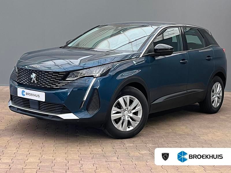 Blauw Gebruikt 2022 Peugeot 3008 Active SUV | € 23.395 (Eerlijke prijs) - Afbeelding 1/4