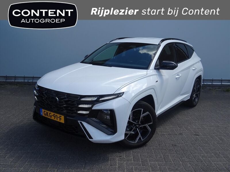 Wit parelmoer Gebruikt 2024 Hyundai Tucson Edition SUV | € 39.940 (Eerlijke prijs) - Afbeelding 1/4