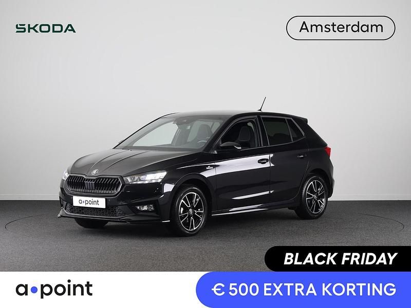 Zwart Gebruikt 2024 Skoda Fabia Monte Carlo Hatchback | € 21.749 (Eerlijke prijs) - Afbeelding 1/4
