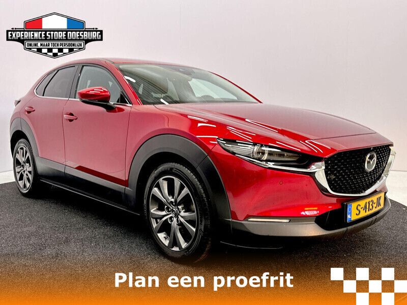 Rood Gebruikt 2020 Mazda CX-30 Luxury SUV | € 25.000 (Eerlijke prijs) - Afbeelding 1/4