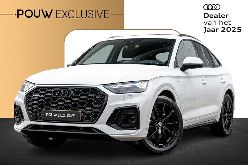 Wit Gebruikt 2021 Audi Q5 Sportback S-Line SUV | € 44.900 (Goede deal) - Afbeelding 1/4