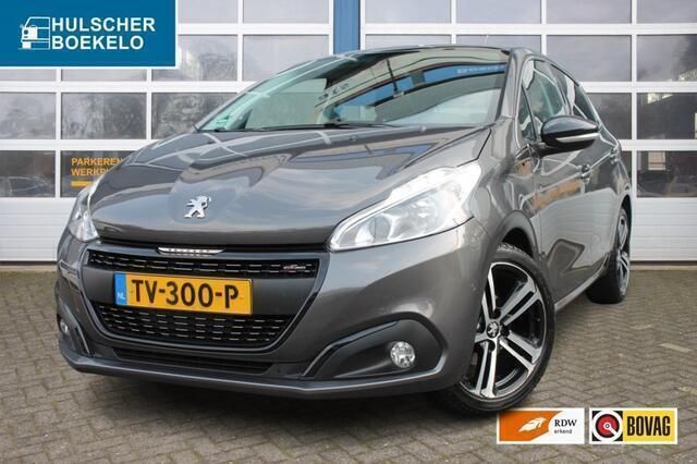 Grijs Gebruikt 2018 Peugeot 208 GT-line Hatchback | € 10.950 (Iets duurder) - Afbeelding 1/4