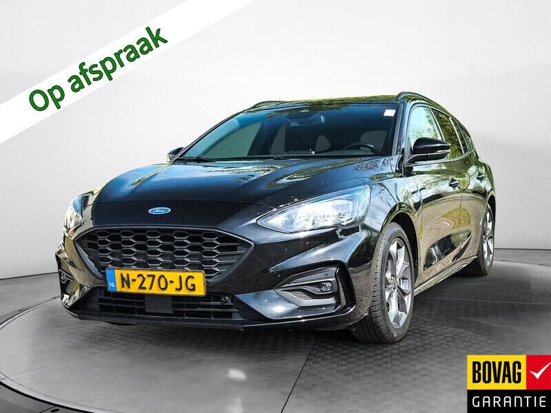 Zwart Gebruikt 2021 Ford Focus Business Edition Stationwagen | € 19.400 (Eerlijke prijs) - Afbeelding 1/4