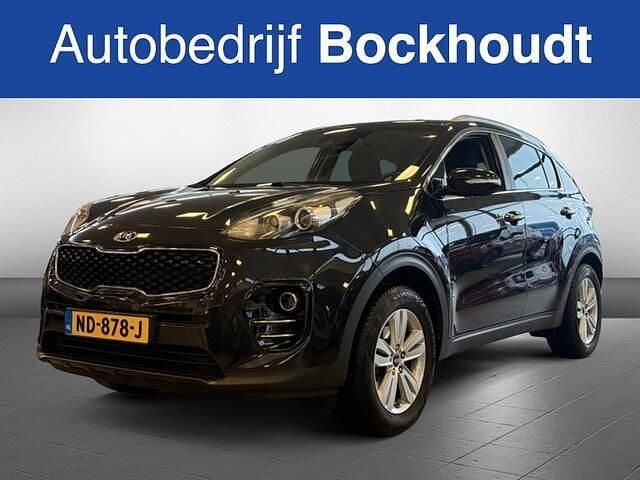 Zwart Occasion 2017 Kia Sportage SUV | € 14.200 (Eerlijke prijs) - Afbeelding 1/4