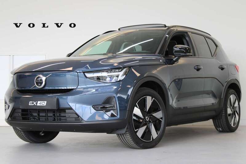 Blauw Nieuw 2025 Volvo EX40 Ultra SUV | € 57.500 (Eerlijke prijs) - Afbeelding 1/4