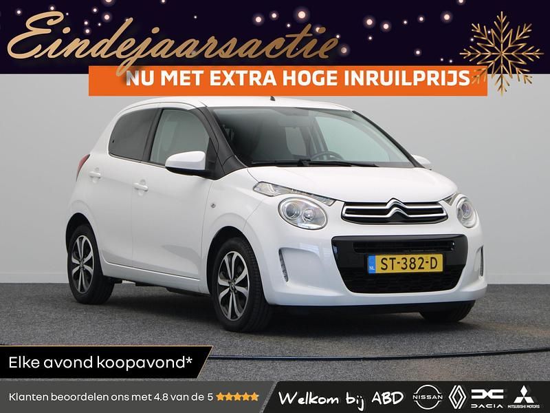 Wit Gebruikt 2018 Citroën C1 Shine Hatchback | € 8.940 (Eerlijke prijs) - Afbeelding 1/3