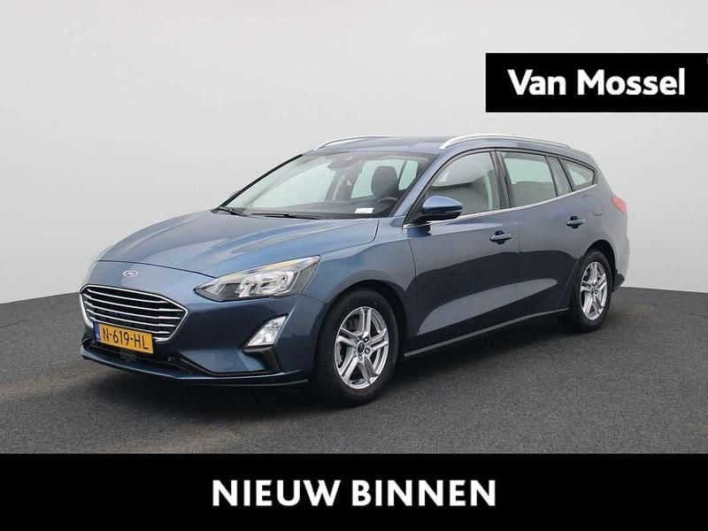 Blauw Gebruikt 2021 Ford Focus Business Edition Stationwagen | € 11.950 (Super prijs) - Afbeelding 1/4
