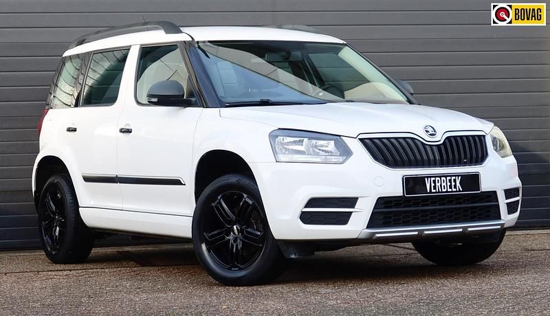 Wit Gebruikt 2014 Skoda Yeti Active SUV | € 12.450 (Eerlijke prijs) - Afbeelding 1/4