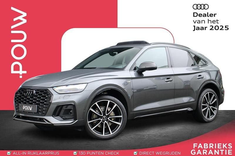 Grijs Gebruikt 2022 Audi Q5 Sportback SUV | € 43.900 (Super prijs) - Afbeelding 1/4