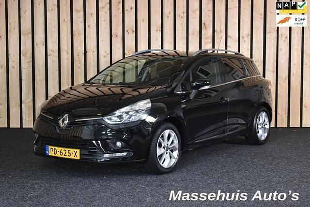Zwart Gebruikt 2017 Renault Clio GrandTour LIMITED Stationwagen | € 8.450 (Eerlijke prijs) - Afbeelding 1/4