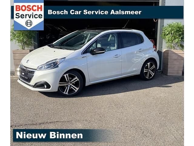 Wit Gebruikt 2019 Peugeot 208 GT-line Hatchback | € 13.250 (Super prijs) - Afbeelding 1/4