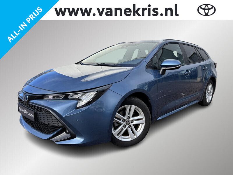 Blauw, metallic lak Gebruikt 2023 Toyota Corolla Business Edition Stationwagen | € 28.799 (Eerlijke prijs) - Afbeelding 1/4