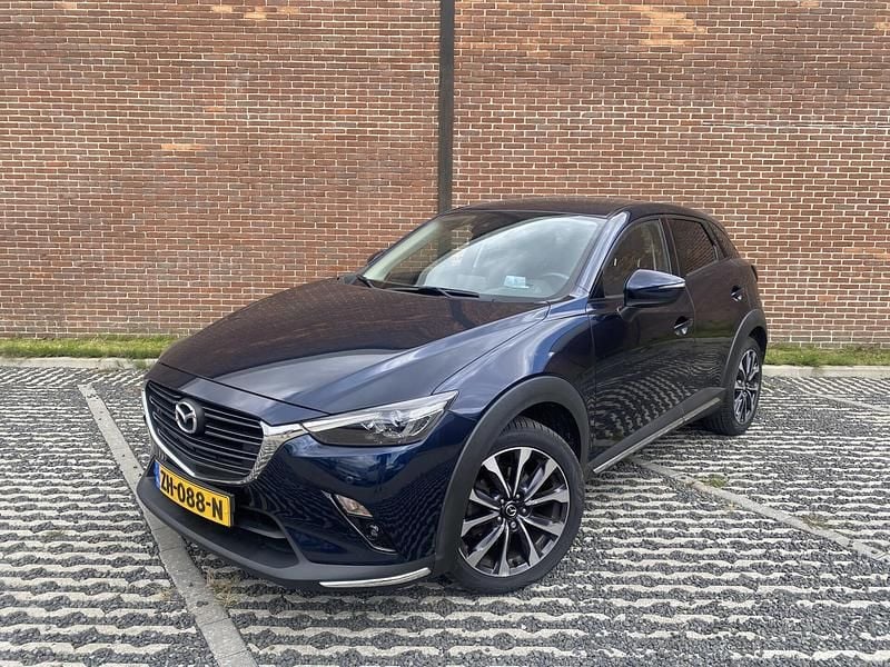 Blauw Gebruikt 2019 Mazda CX-3 SUV | € 21.745 (Iets duurder) - Afbeelding 1/4