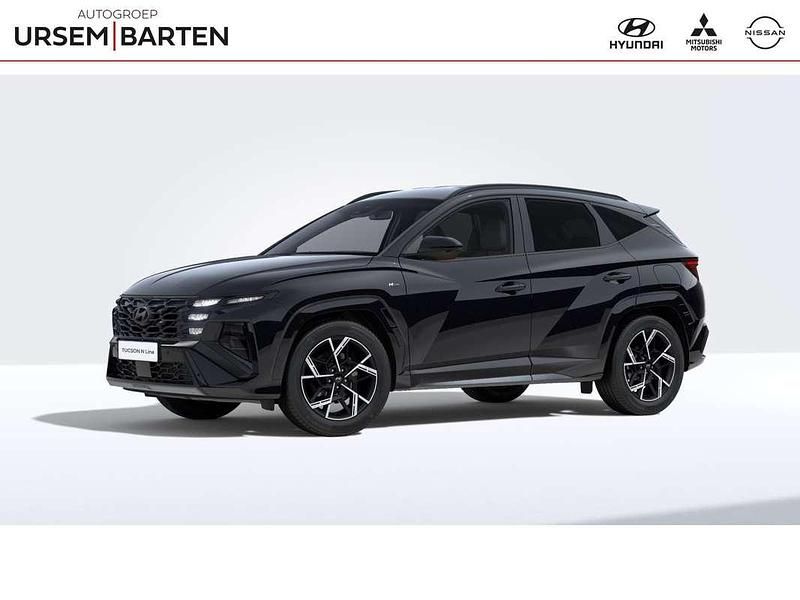 Zwart Nieuw 2025 Hyundai Tucson N Line SUV | € 46.390 (Eerlijke prijs) - Afbeelding 1/1