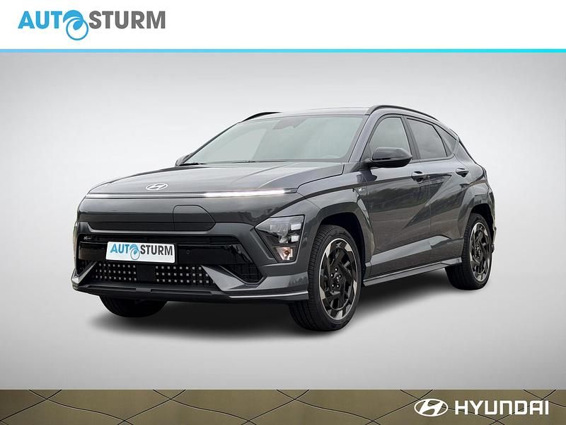 Grijs Nieuw 2025 Hyundai Kona N Line SUV | € 37.679 - Afbeelding 1/4