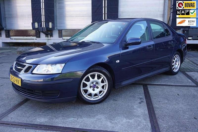 Blauw Gebruikt 2006 Saab 9-3 Linear Sedan | € 1.995 (Eerlijke prijs) - Afbeelding 1/4