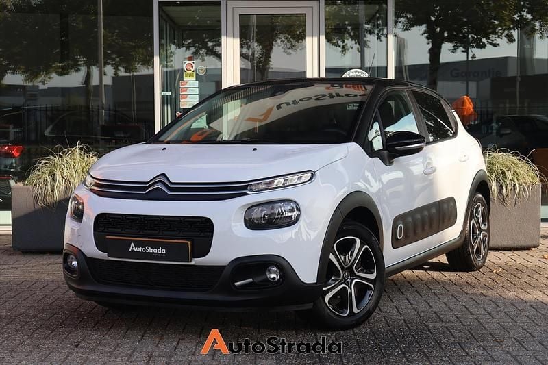 Wit Gebruikt 2020 Citroën C3 Feel Hatchback | € 11.900 (Eerlijke prijs) - Afbeelding 1/4