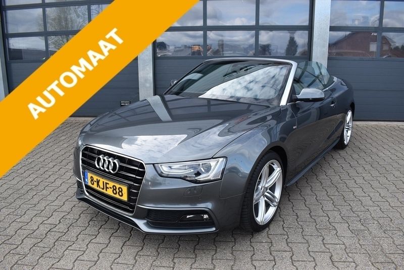 Grijs Gebruikt 2013 Audi A5 Cabriolet Proline Cabriolet | € 22.830 (Iets duurder) - Afbeelding 1/4