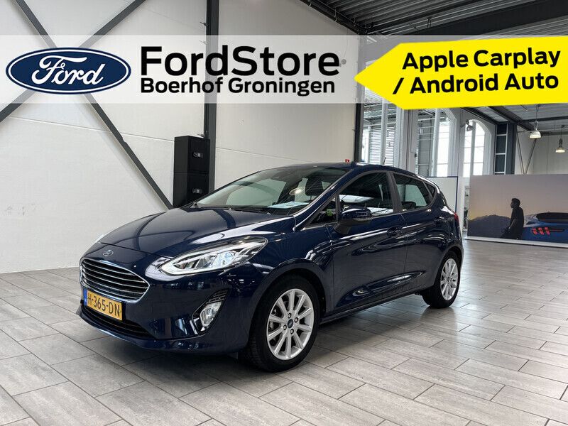 Blauw Gebruikt 2020 Ford Fiesta Titanium Hatchback | € 14.950 (Eerlijke prijs) - Afbeelding 1/4