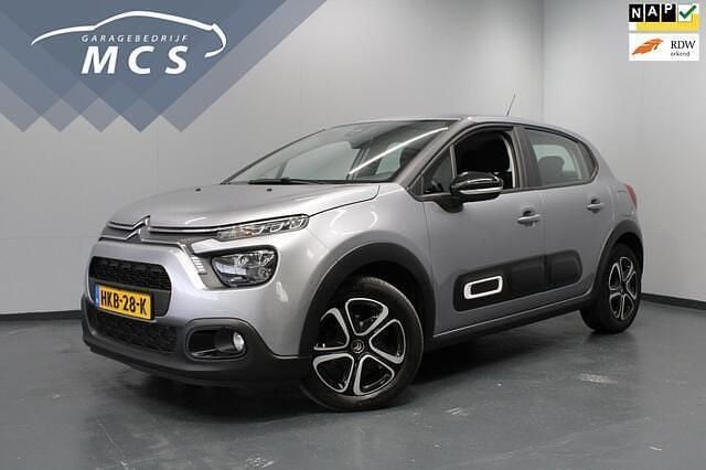 Grijs Gebruikt 2022 Citroën C3 Feel Hatchback | € 12.450 (Goede deal) - Afbeelding 1/4