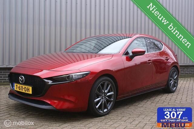 Occasion Mazda 3 Luxury 122 PK (89 kW) 2019 Rood Hatchback