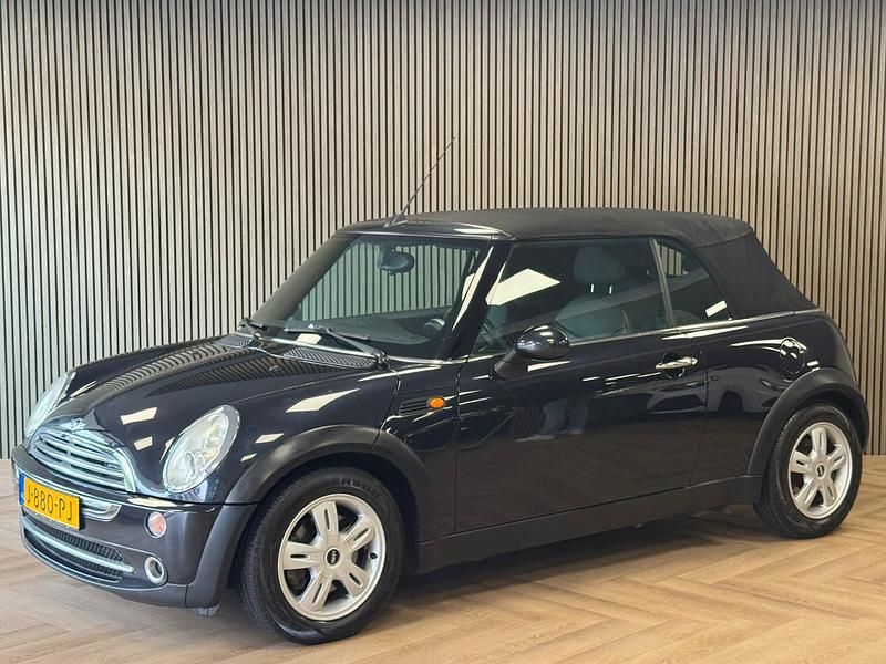 Zwart Gebruikt 2008 Mini Cooper Cabriolet Cabriolet | € 5.995 (Eerlijke prijs) - Afbeelding 1/4